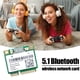 thumbnail image 4 of Ax200 Ax3000 Inalámbrico Bluetooth 5,1 Tarjeta De Red De Doble Banda 5G/2,4G Wifi 6 Adaptador Gigabit Mini Tarjeta De Red Pcie Inevent EL010295-00, 4 of 6
