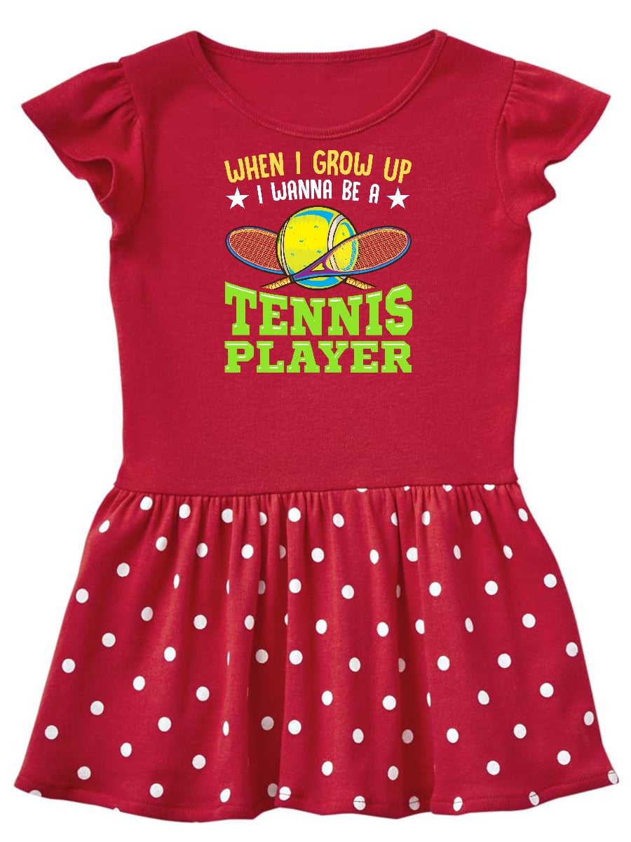 Future Tennis Player Baby Gift Infant Dress