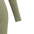 thumbnail image 6 of UKHCCC Women's Maternity Fitted Dress, Long Sleeve Twist Front Stretch Sheath Pregnancy Dress, Mid-Length Casual Dressy Style, 6 of 8