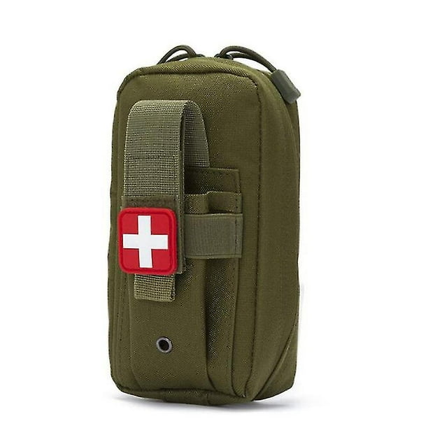 Tactical Molle Medical Pouch Rip away Emt First Aid Pouch Ifak Trauma Kit Everyday Carry Survival Bag Include Cross Patch Kr Walmart