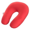 thumbnail image 2 of Almohada de viaje suave para el cuello, con funda extraíble Almohada de espuma Cómodo reposacabezas Soporte para el cuello para viajes Avión Oficina Rojo Sunnimix Almohada de viaje, 2 of 8