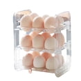 thumbnail image 4 of Porte-œufs pour Réfrigérateur Grand Distributeur d'Œufs Plateau à Œufs pour Frigo Transparent, 4 of 8