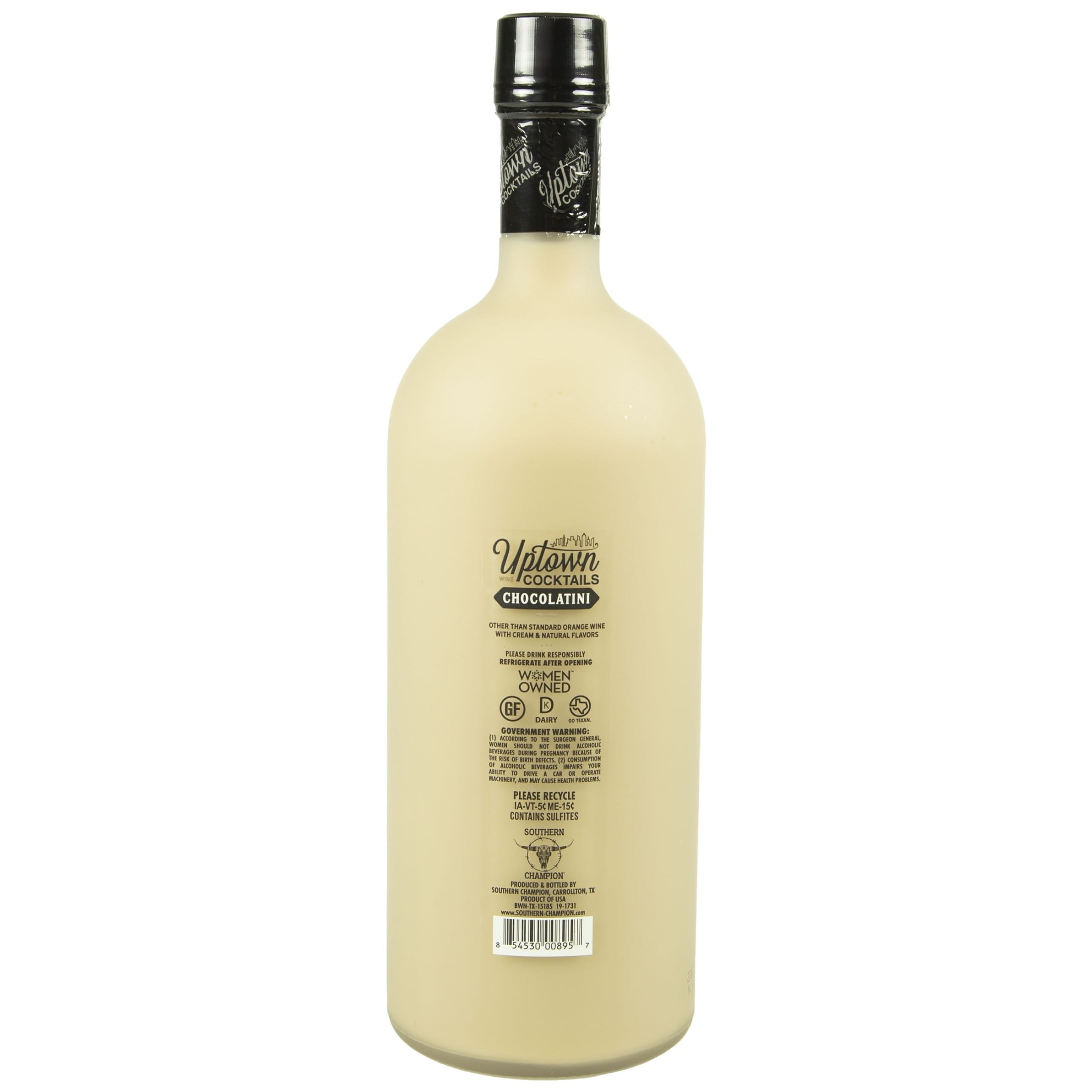 Uptown Cocktails Chocolatini, 1.5L Bottle, ABV 13.9%