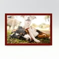 thumbnail image 4 of 12x20 Frame Red Real Wood Picture Frame Width 0.75 inches | Interior Frame Depth 0.5 inches |, 4 of 8