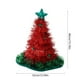 thumbnail image 3 of Sombrero de Papá Noel - Sombrero de Navidad de tela no tejida roja y verde para adultos, decoración navideña y regalo para el festival, 3 of 6
