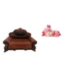 thumbnail image 1 of Sofá en miniatura para muñecas,Muebles de casa de muñecas,modelo de sofá europeo,decoración,Modelo de silla individual Mini Bench Chair sofá,Escultura de ciervo,Estatuas de ciervos, 1 of 8