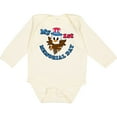 thumbnail image 3 of Inktastic My 1st Memorial Day with Baby Eagle Wearing Patriotic Hat Boys or Girls Long Sleeve Baby Bodysuit, 3 of 5