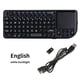 thumbnail image 1 of Teclado inalámbrico Ordenador portátil Inalámbrico 3 en 1 Mini teclado Touchpad Mouse, inglés, retroiluminado en blanco Inevent EL000310-01B, 1 of 7