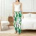 thumbnail image 6 of Lsque Cactus Plants Print Women's Pajama Pants, Lounge Pant - Comfortable Home Wear,Elastic Waistband, Stylish Design-Small, 6 of 9