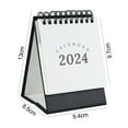 thumbnail image 6 of Lohuatrd Mini Standing Desk Calendar Premium Thick Paper Design Compact Size Desktop Planner Monthly Calendar, 6 of 8