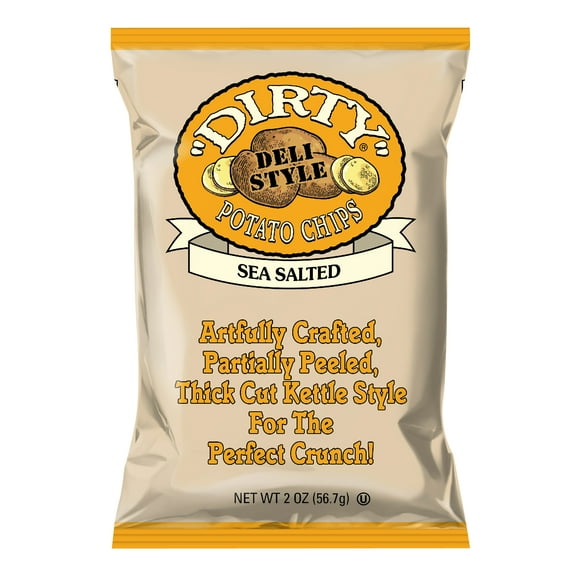 2 oz "Dirty" Sea Salted Potato Chips