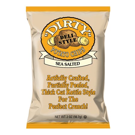 2 oz "Dirty" Sea Salted Potato Chips