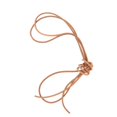 thumbnail image 2 of Cordón de cuero Gloria 1 2mm Cuerda para cordón de joyería, 2 of 6
