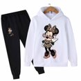 thumbnail image 1 of Minnie Mouse Casual niños ropa 2 piezas sudaderas con capucha conjunto ropa Cool Girls Minnie Mouse ropa niños chándal niños bebé Clot120CM Gao Jinjia LED, 1 of 2