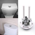 thumbnail image 5 of 38mm Toilet Flush Push Button, Universal Double Round Head Flush Button High Pressure Pump (2), 5 of 5
