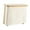 white, variant on Luzkey Toilet Paper Basket ,Toilet Roll Holder Storage Stand with Footbase ,Tissue Storage Bin Toilet Paper Container Holder, for RV black