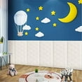 thumbnail image 4 of EFINNY White, 3D Wall Panels Peel & Stick Wallpaper, 4 of 12