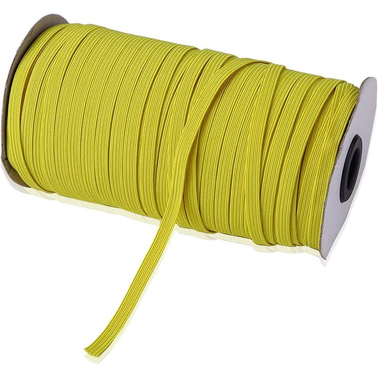 5/10/50 Yds Assorted Color Elastic Cord,5mm Width Elastic Flat Elastic  Thread,sewing Stretch String,stretch Cord,poly Rubber Elastic Rope. 