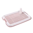 thumbnail image 1 of TISHITA Dog Potty Pan Portable Dog Toilet for Small and Medium Dogs Pets Accessories Pink, 1 of 8