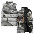 thumbnail image 4 of Chaleco térmico de invierno Chalecos de invierno para hombres Chaleco elegante con estampado de mariposas para hombres Chaqueta casual para hombres Chaquetas para hombres Ropa sin mangas, 4 of 5