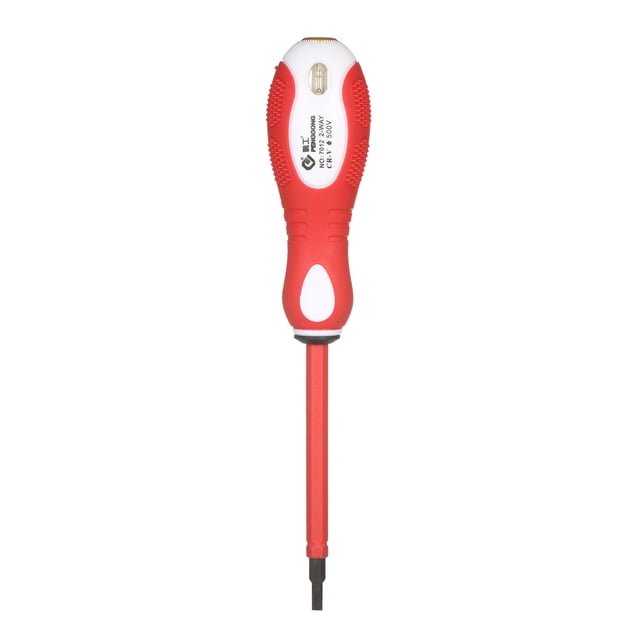 Tournevis Isolé 500V Testeur de Tension 2-en-1 Réversible Magnétique Fentes et Croisé Tournevis Électroprobe Multi Tournevis pour Circuit de Test
