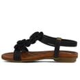 thumbnail image 2 of PATRIZIA Spring Step Nectarine Sandals for Womens - Ladies Sandals with Chic Flower Grabbing t-Straps - Casuals Womens Sandals with Stretch Back Strap, 2 of 8