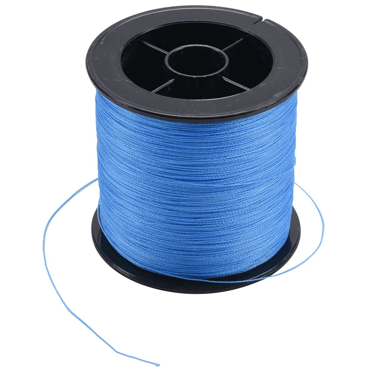 6X 500 M 30 LB 0.26mm Fishing Line Strength PE Braided 4 Strands Blue