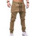 thumbnail image 2 of Pantalon Jogger De Hombre Beige, 2 of 2