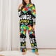 thumbnail image 2 of Balery I Love With Autism Conjunto de Pijama con Estampado para Mujer, Conjunto de Dos Piezas con Manga Larga, Ropa de Dormir Suave con Bolsillos, Pijamas Cómodos-Small, 2 of 7
