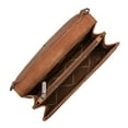 thumbnail image 7 of Wrangler Crossbody Bag for Women Small Wallet Purse RFID Blocking Clutch Phone Purse, Brown, 7 of 7