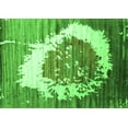 thumbnail image 1 of Ahgly Company Indoor Rectangle Abstract Green Contemporary Area Rugs, 4' x 6', 1 of 1