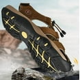 thumbnail image 6 of Frhoxug New Hollow-out Wading Shoes Men Sandals Hiking Shoes Summer Casual Beach Sandals Plus Size, 6 of 10