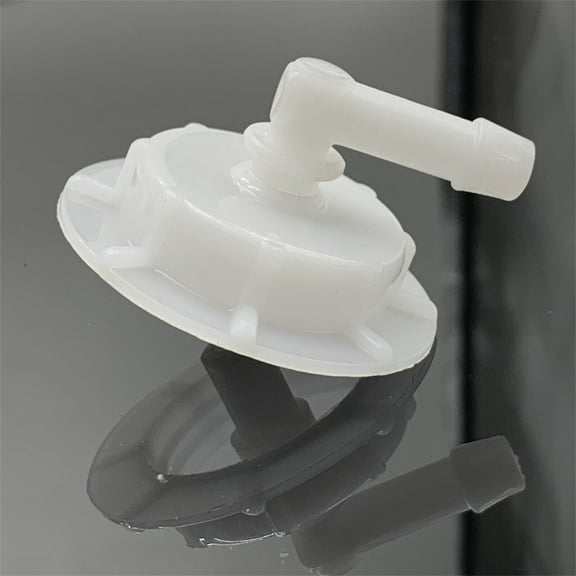 Fauful White Radiator Coolant Reservoir Overflow Tank Cap For Honda Acura Accord Civic