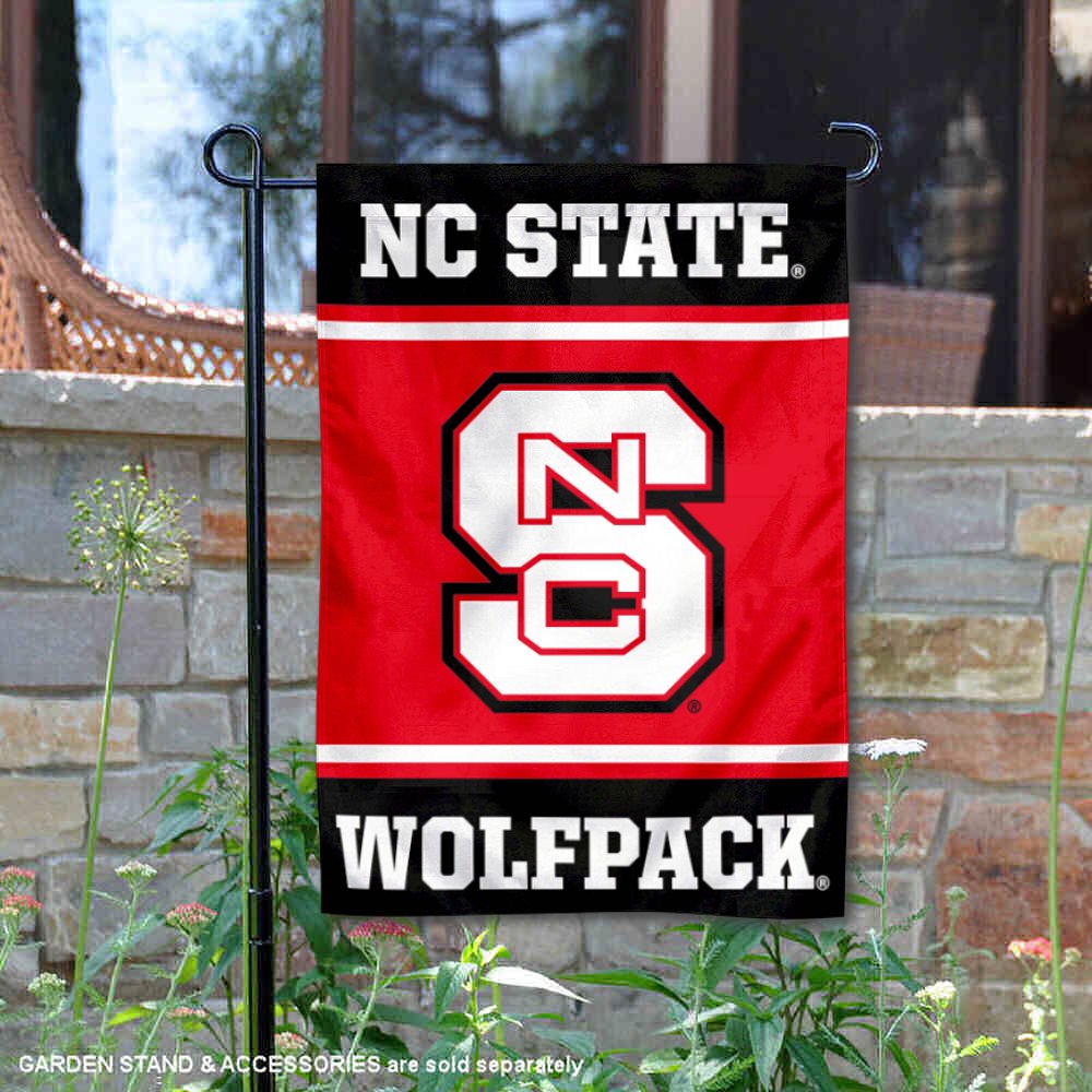 North Carolina State University Wolf Pack 13" x 18" College Garden Flag