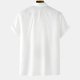 thumbnail image 5 of Hombres Casual Patchwork Botones Playa No posicionamiento Estampado Turndown Camisa de manga corta Blusa Pompotops  oipoqjl48225, 5 of 9