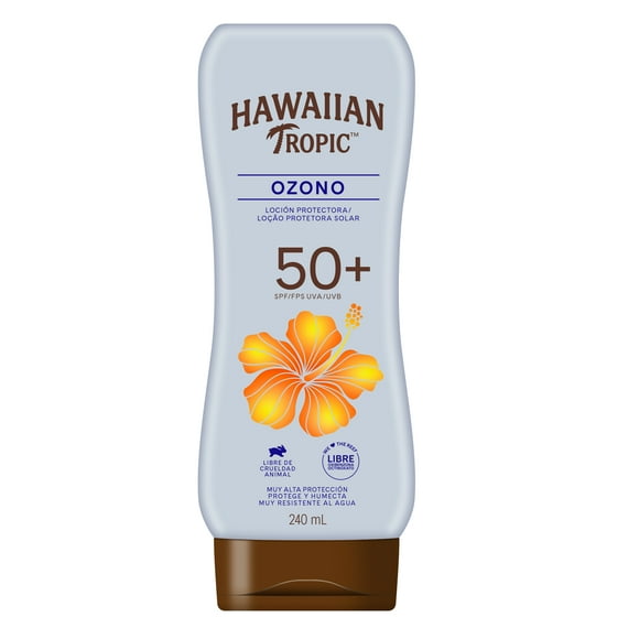 Protector Solar Hawaiian Tropic Ozono FPS 50+ ozono 240 ml