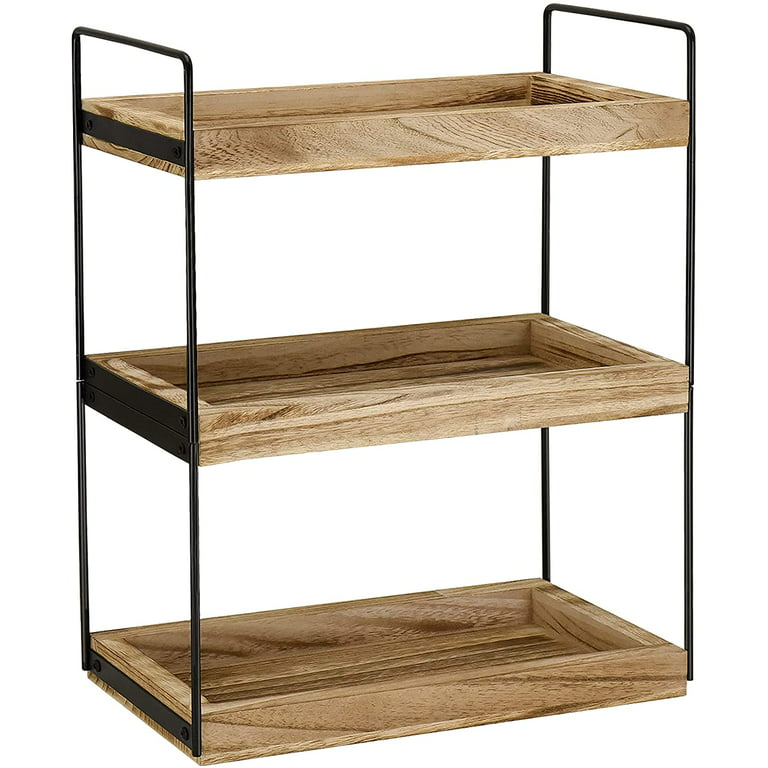New, 3-Tier Bathroom Countertop Organizer Kitchen Spice Rack Standing  Storage Shelf - Bath Caddies, Facebook Marketplace