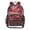 Red Butterflies, variant on Large Clear PVC Backpack Heavy Duty See Through Backpack for Adults Work Travel, Red Berry-bunny Printed 12L