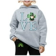 thumbnail image 2 of Youmylove Toddler Boy Pants Set Sweatshirt Joggers Sweatsuit Kids Hoodie Sweatshirt And Sweatpants Pullover Hoodie Set Tracksuit 2 Piece Outfits Simple Casual Comfortable Warm Outerwear, 2 of 4