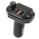 thumbnail image 1 of Cargador de coche, Cargador de coche Bluetooth FM Adaptador de radio FM Bluetooth Transmisor FM Bluetooth Ingeniería de precisión, 1 of 9