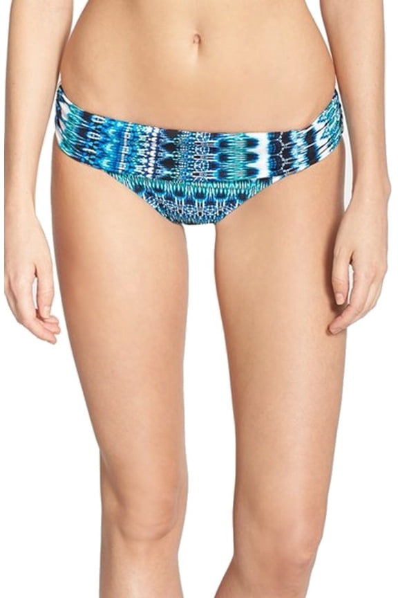 new blue women's size 8 bandini bikini bottom swimwear
