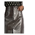 thumbnail image 3 of INC Womens Brown Faux Leather Pocketed Slit Front Animal Print Midi Party Pencil Skirt 4, 3 of 4