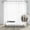 2b. Frost-heavy, variant on Small Shower Curtain for Shower Stall Size 36 x 72 inches,PEVA - Waterproof, Eco-Friendly, Non-Toxic, Odorless, PVC Free, Metal Grommets (Clear)