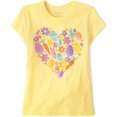thumbnail image 1 of Camiseta gráfica de manga corta para niñas, corazón de Pascua, grande (10/12) esquí esquí Gafas de esquí, 1 of 3