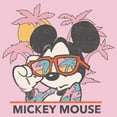 thumbnail image 2 of Girl's Mickey & Friends Beach Ready Mickey Mouse Graphic Tee Light Pink X Small, 2 of 4