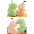 thumbnail image 5 of Juguete de peluche de dinosaurio YONGSHENG verde 13.8 pulgadas, 5 of 5