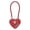 Red, variant on Small Combination Lock for Locker,Cable Lock with Password, Heart-shaped 3 Digit Combinations Padlock,for Suitcase,Gym Locker, Backpack Zipper,Cabinet, Box,Fence Gate,Travel Safe(Red)