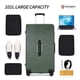 thumbnail image 3 of PRIMICIA GinzaTravel Trunk Luggage, 28 Inch Luggage with Spinner Wheels, Scratch resistant texture Lightweight PC material with TSA Lock (Dark Green), 3 of 9