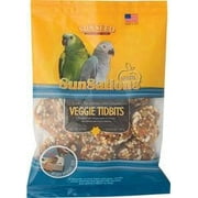 Sunseed SunSations Veggie Tidbits Parrot Treat, 3.5 Oz