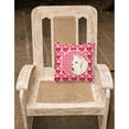 thumbnail image 2 of Carolines Treasures SS4530PW1414 Scottish Terrier Hearts Love Valentines Day Portrait Fabric Decorative Pillow  14Hx14W, 2 of 4